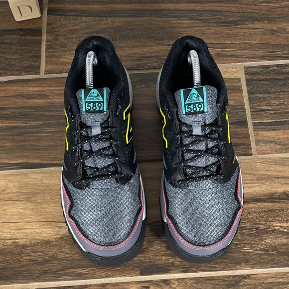 New Balance 589v1 Womens Size 8.5 Shoes Gray Black Composite Toe Work Sneaker - Picture 13 of 15
